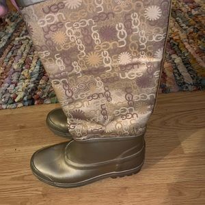 UGG Australia Fur-Lined Snow Boots